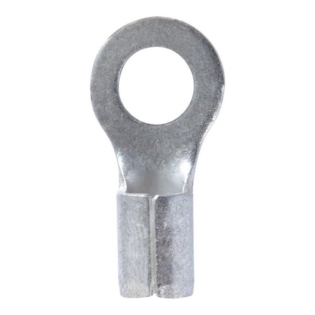 Jandorf Jandorf 8 Ga. Insulated Wire Terminal Ring Silver 2 pk 60792